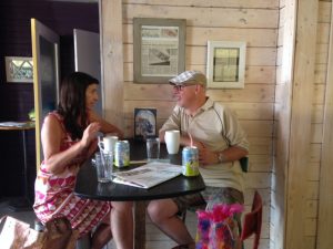 Dinner Out | Christy Ann Conlin and Scott Campbell at Mr. Noodle Guy in Port Williams