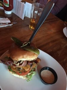 Dinner Out: The Port Pub’s Loopy Rancher Burger