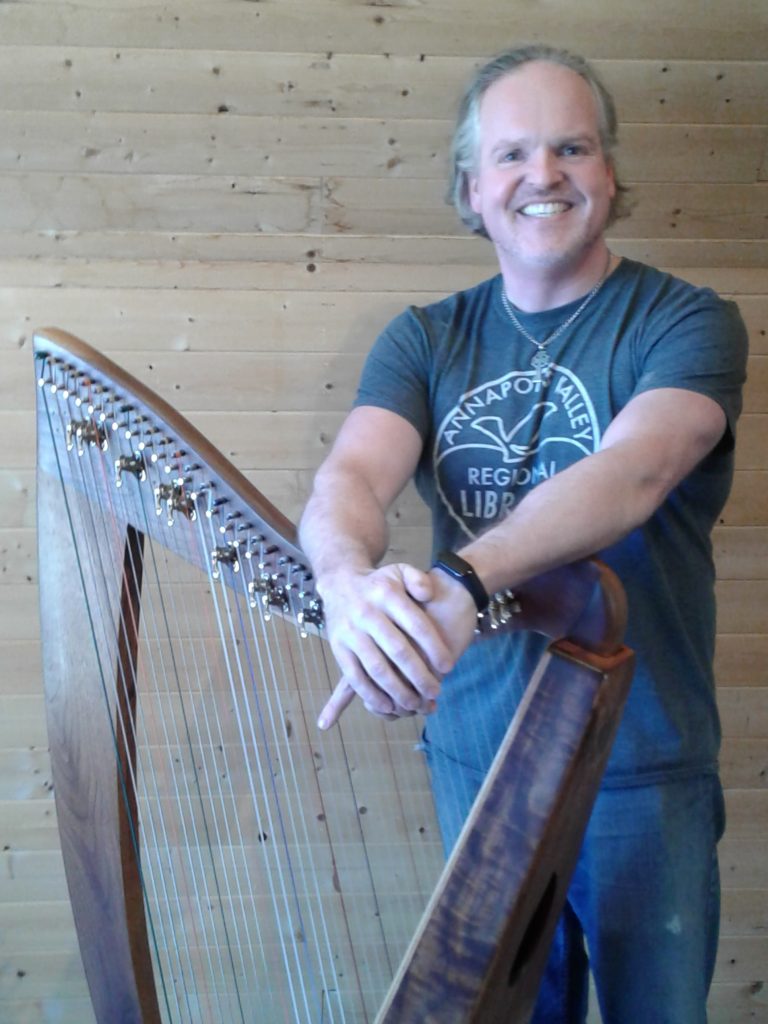 A Homegrown Celtic Harp