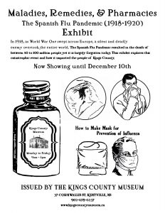 Kings County Museum Events