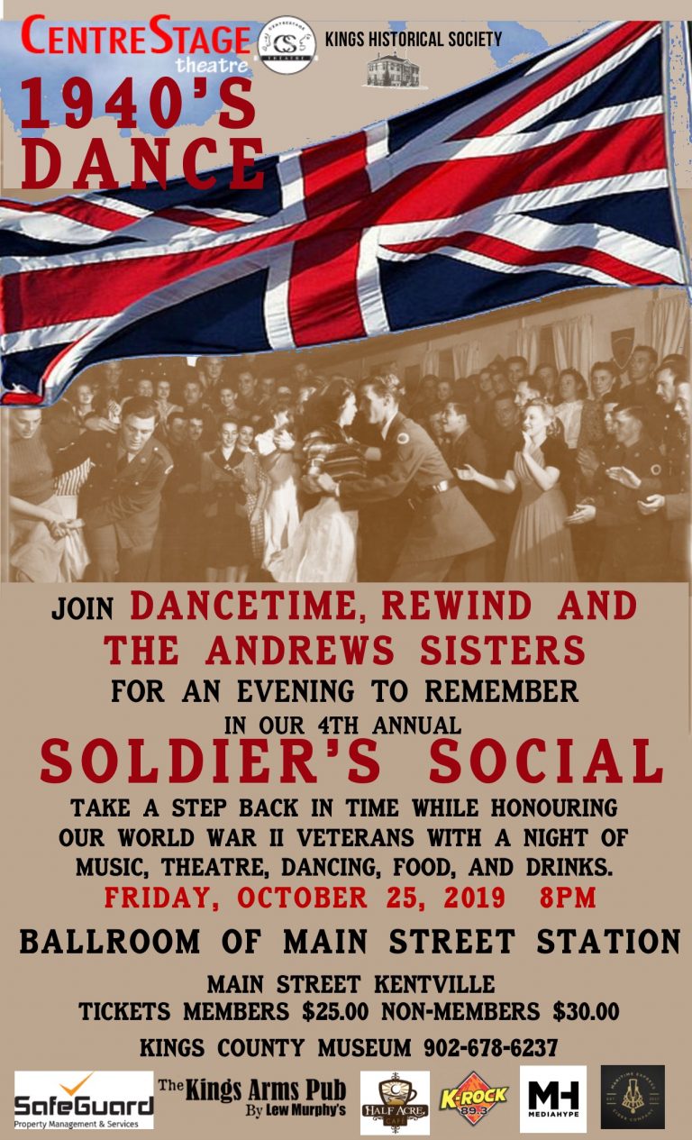 Soldier’s Social 1940s Dance