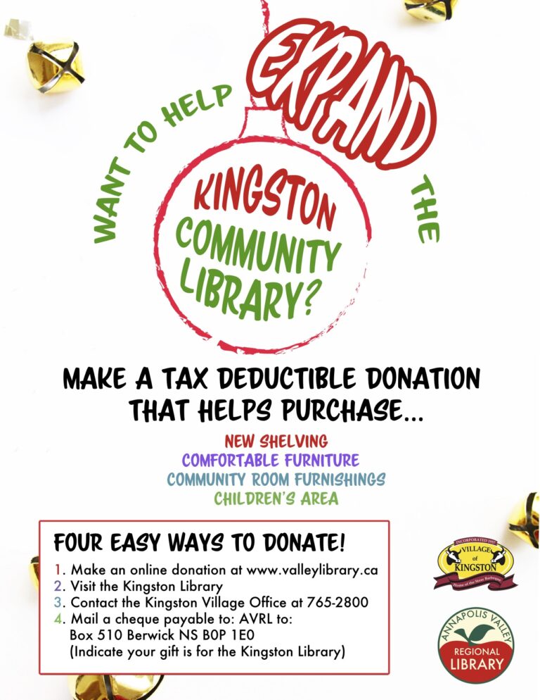 Donate to the Kingston Library Expansion